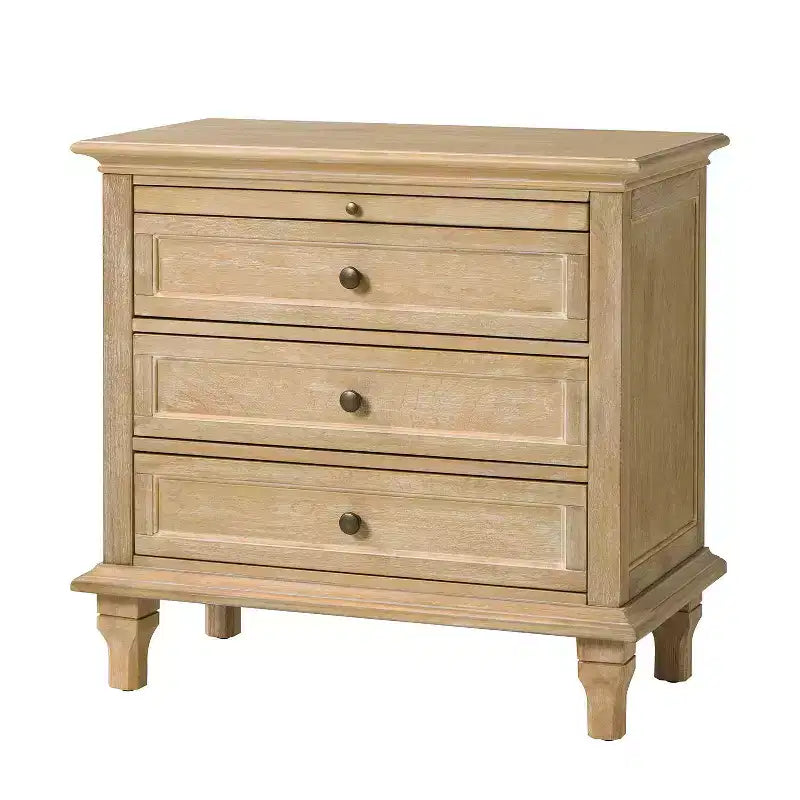 Giorgio 3 - Drawer end table with Built-In Outlets|HULALA HOME