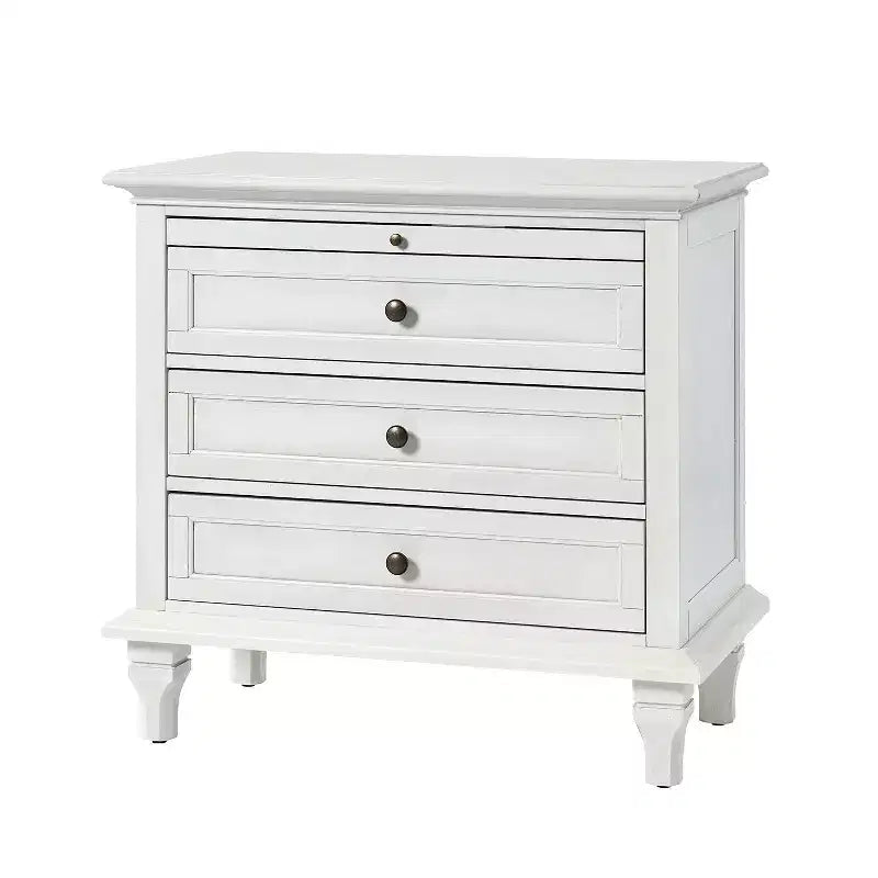Giorgio 3 - Drawer end table with Built-In Outlets|HULALA HOME