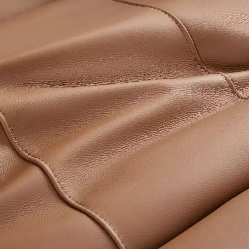 Spruce & Spring Genuine Leather Zero Gravity Power Recliner Chair with Charging Ports