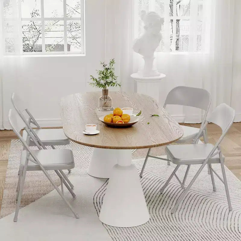 Folding Chairs 2 Pack - All-steel folding chairs with metal frame, 350 lbs weight capacity, portable, suitable for dining rooms, living rooms, etc.