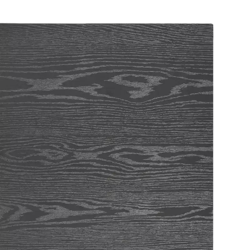 vidaXL Computer Desk Black and Oak Engineered Wood and Powder-Coated Metal